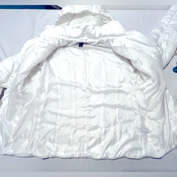 Style & Co Women's Hooded Puffer Jacket Removable Hood Zipper Pockets Size L - Picture 10 of 13